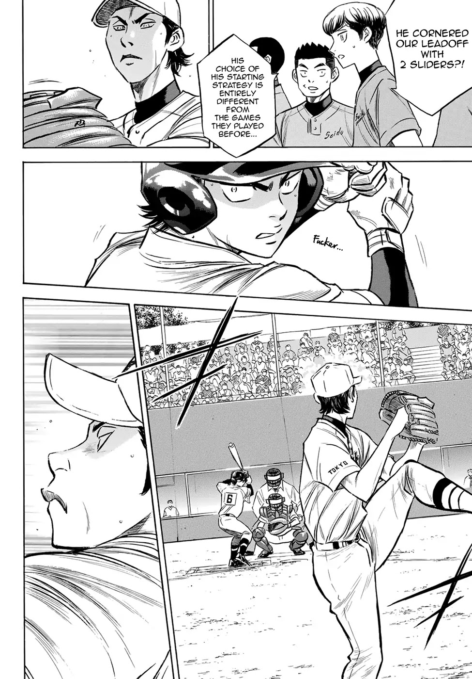 Daiya no A - Act II Chapter 153 page 8 - Chapter 153: Precautions