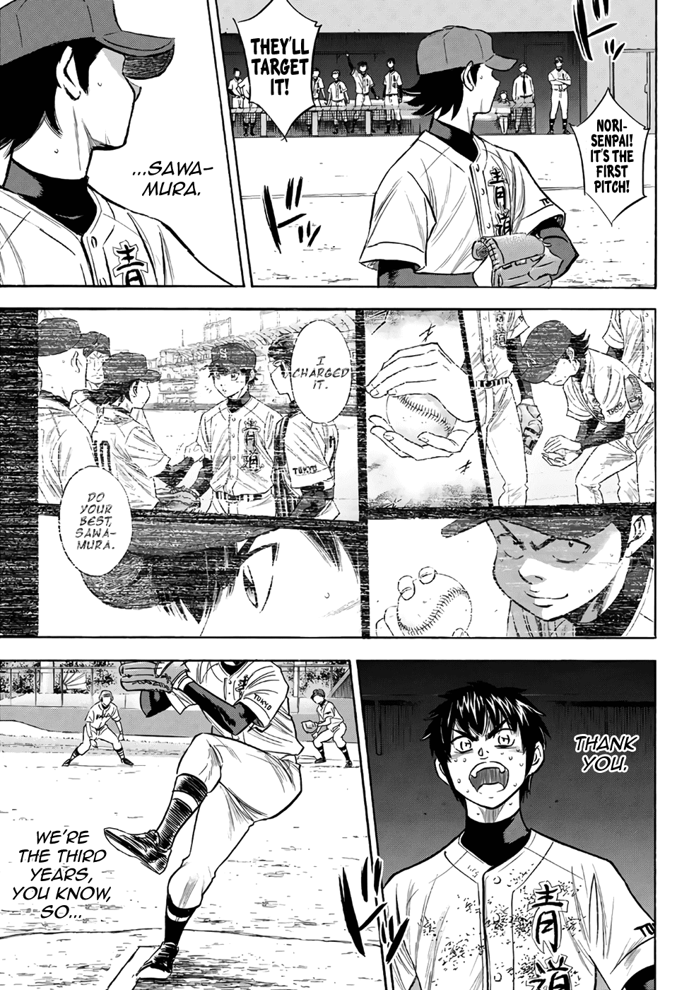 Daiya no A - Act II Chapter 154 page 16 - Chapter 154: Charged