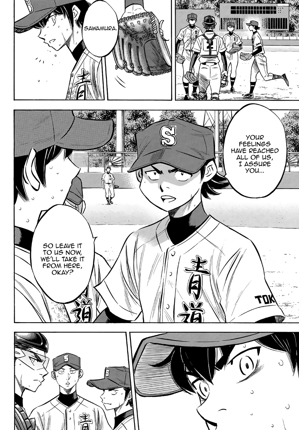 Daiya no A - Act II Chapter 154 page 3 - Chapter 154: Charged