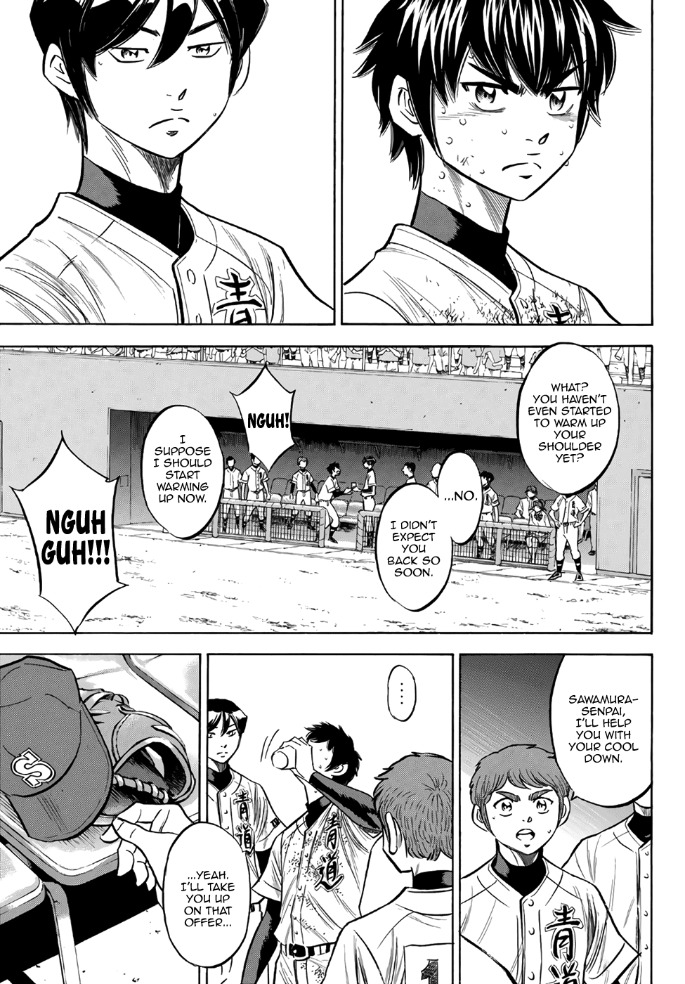 Daiya no A - Act II Chapter 154 page 8 - Chapter 154: Charged