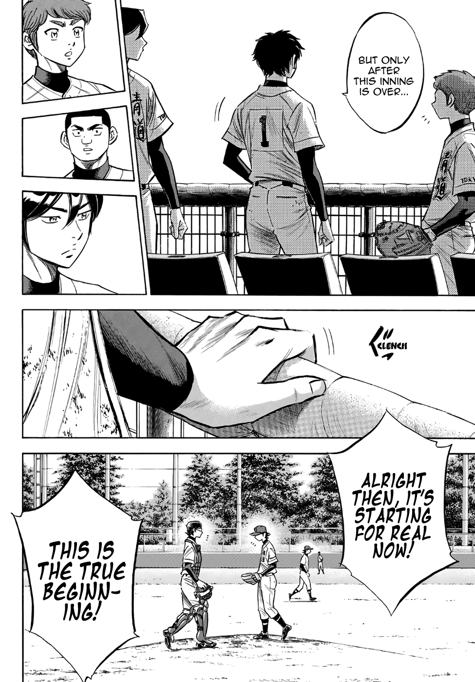 Daiya no A - Act II Chapter 154 page 9 - Chapter 154: Charged