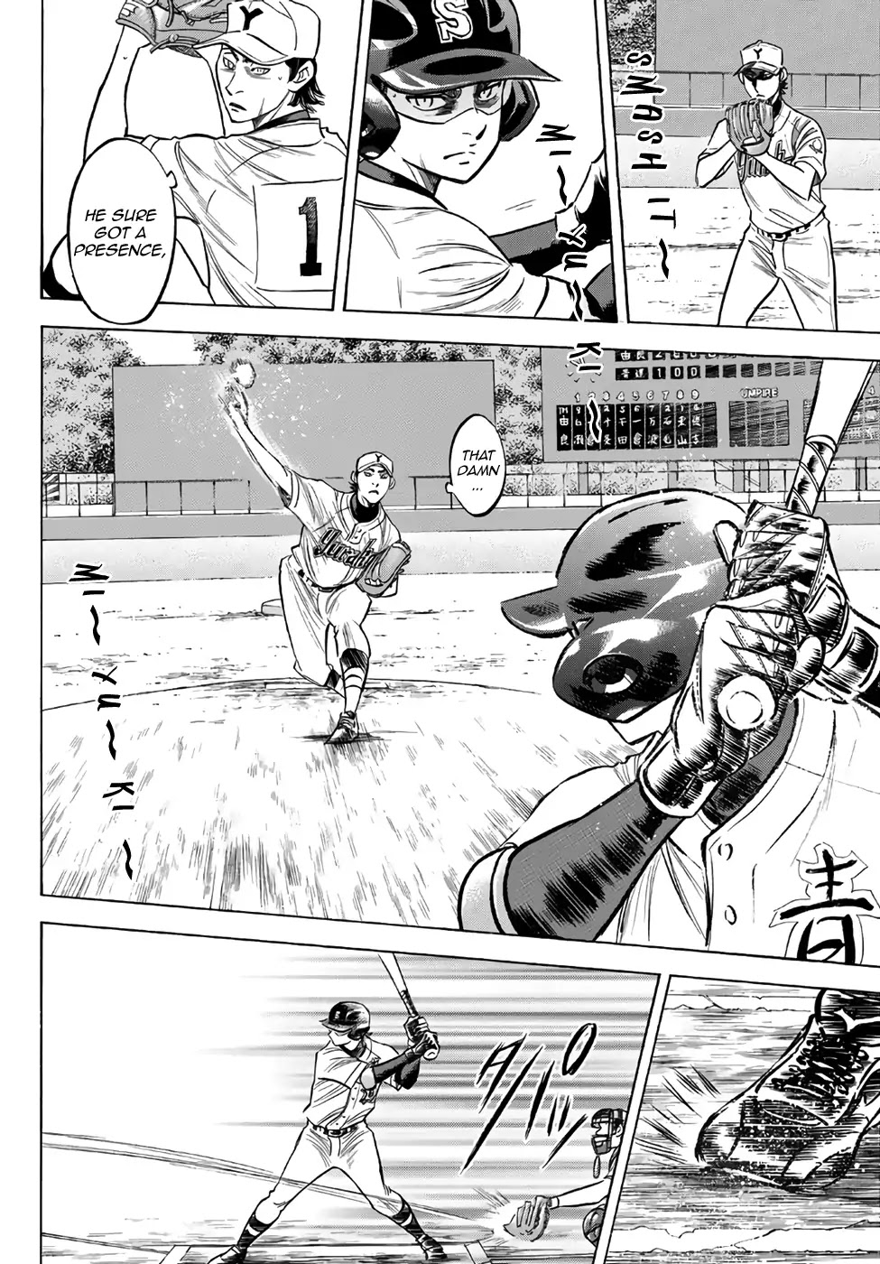 Daiya no A - Act II Chapter 155 page 12 - Chapter 155: The All-Out Seidou