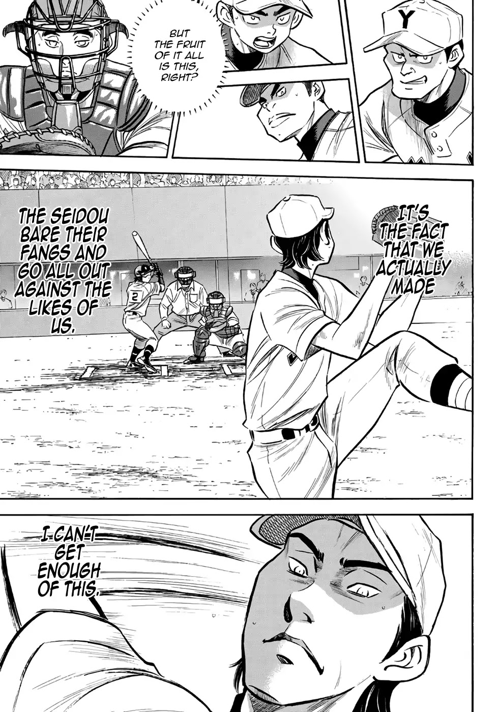 Daiya no A - Act II Chapter 155 page 15 - Chapter 155: The All-Out Seidou