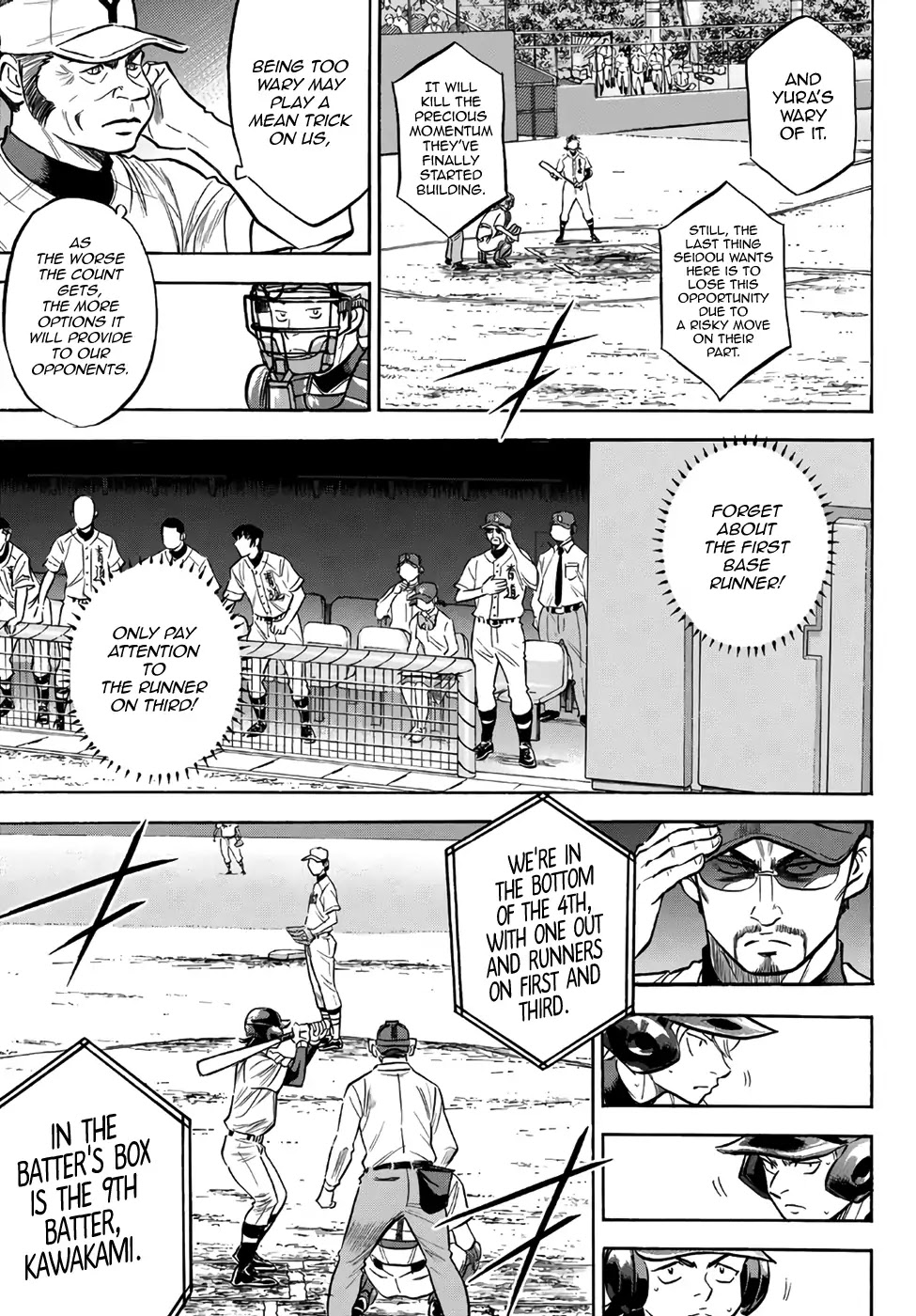 Daiya no A - Act II Chapter 156 page 13 - Chapter 156: Probing