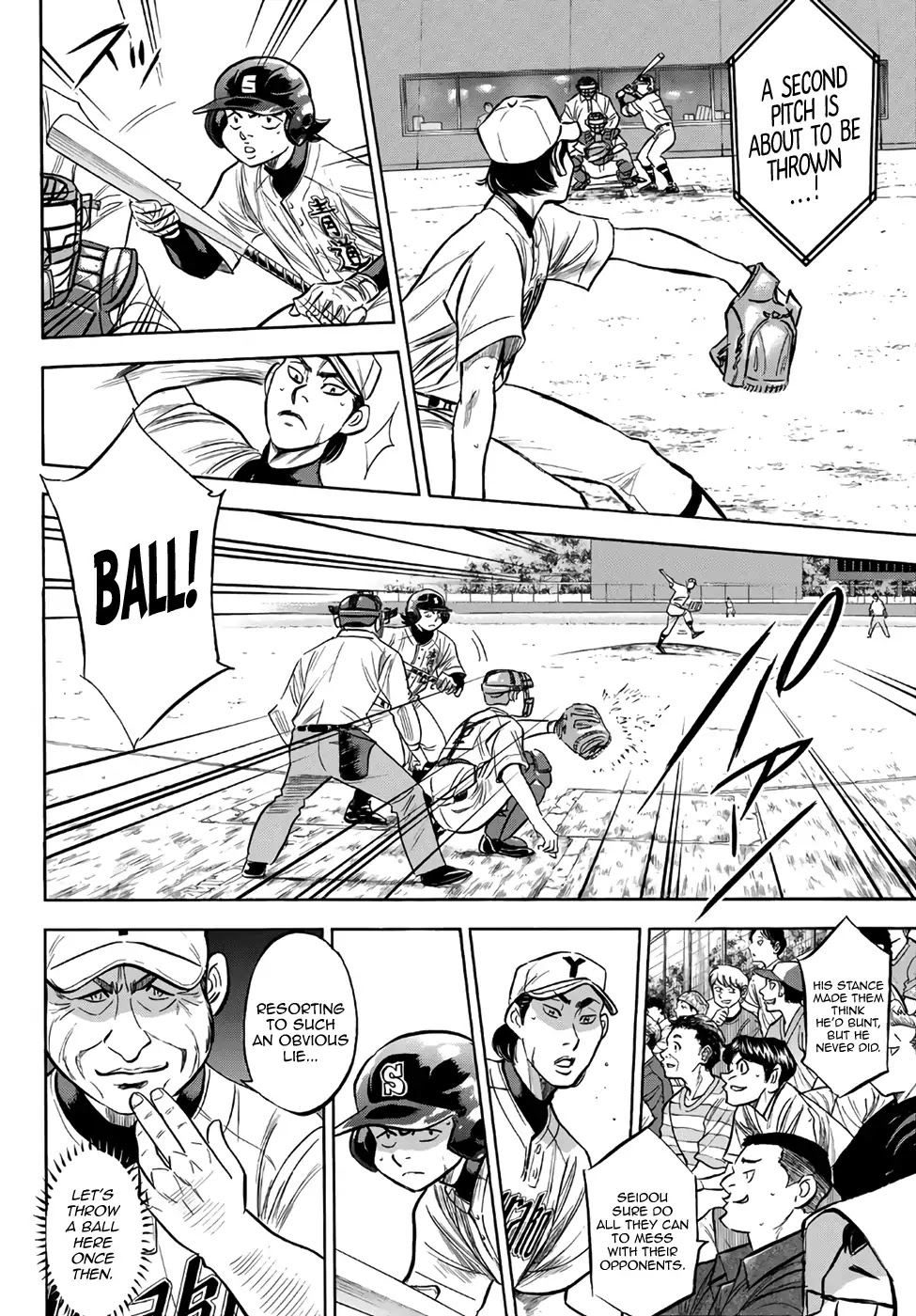 Daiya no A - Act II Chapter 156 page 16 - Chapter 156: Probing