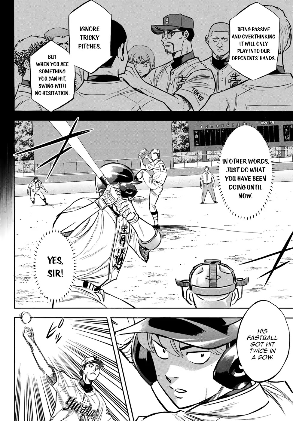 Daiya no A - Act II Chapter 156 page 4 - Chapter 156: Probing