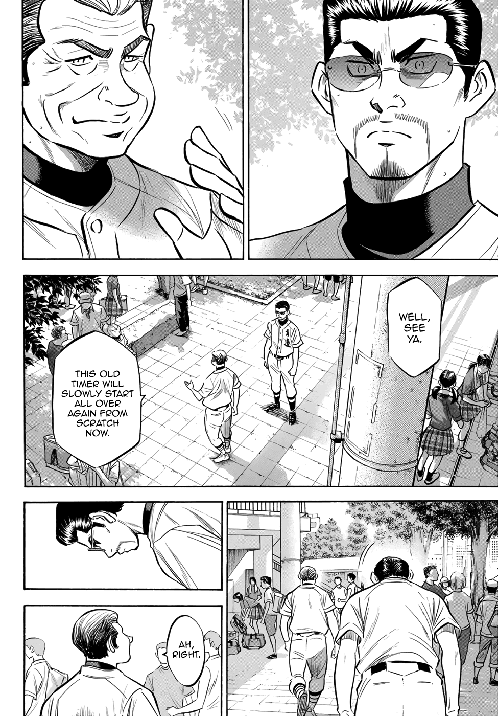 Daiya no A - Act II Chapter 158 page 10 - Chapter 158: Thank You