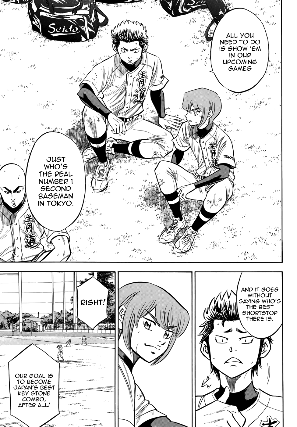 Daiya no A - Act II Chapter 158 page 15 - Chapter 158: Thank You