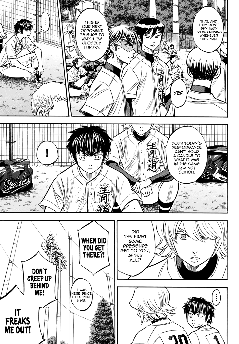 Daiya no A - Act II Chapter 158 page 17 - Chapter 158: Thank You