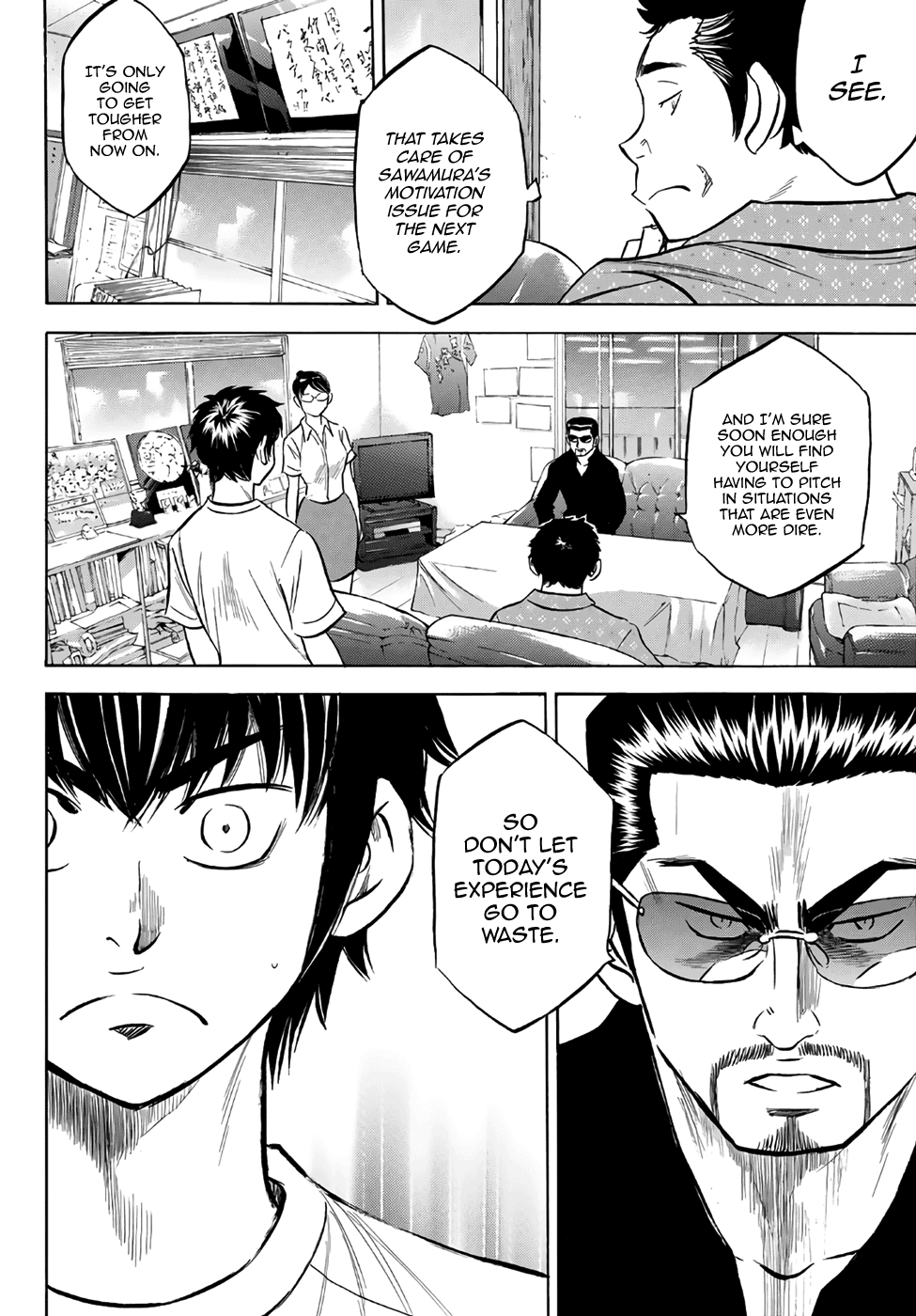 Daiya no A - Act II Chapter 159 page 10 - Chapter 159: So Long as the Team Keeps Winning