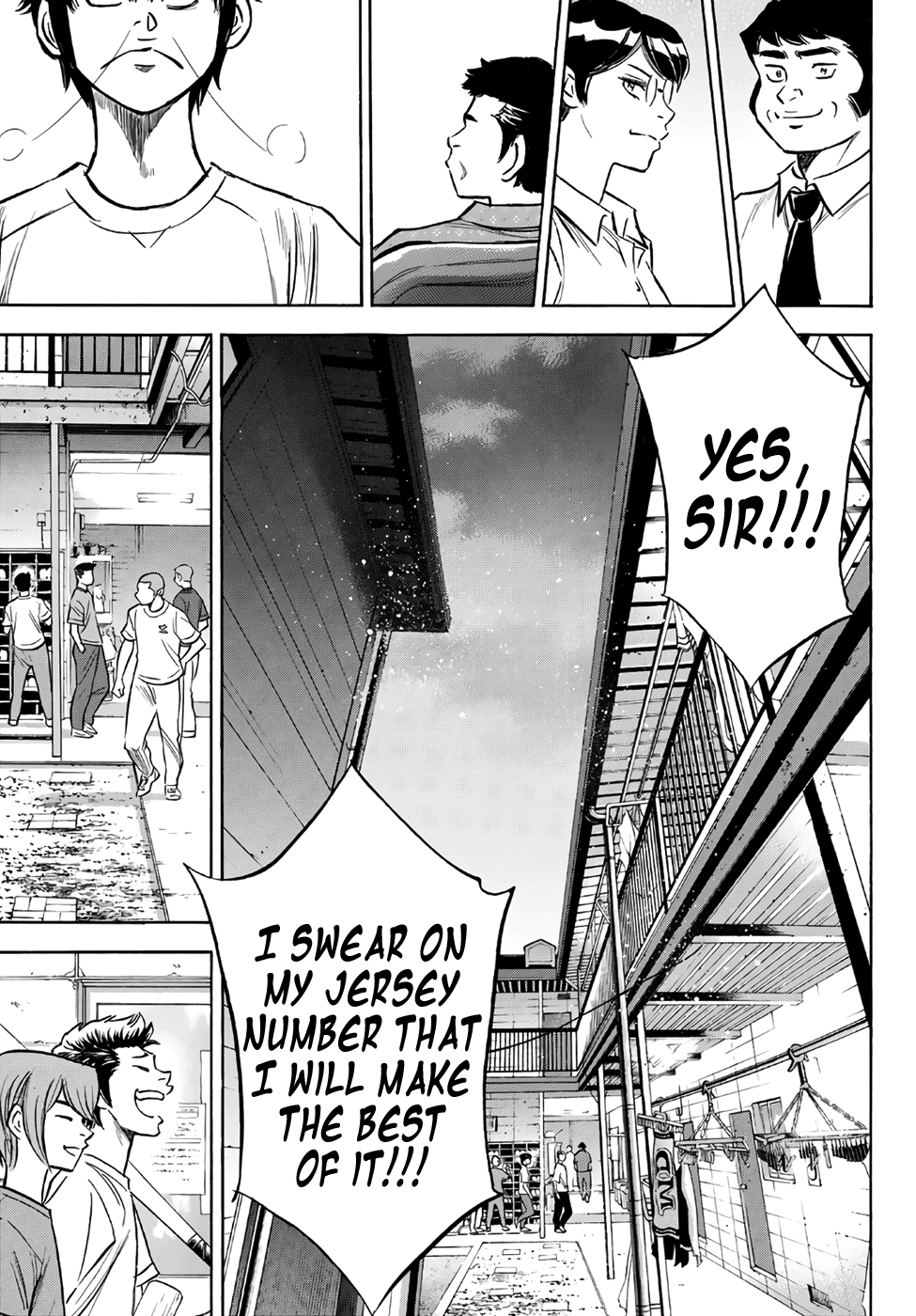 Daiya no A - Act II Chapter 159 page 11 - Chapter 159: So Long as the Team Keeps Winning