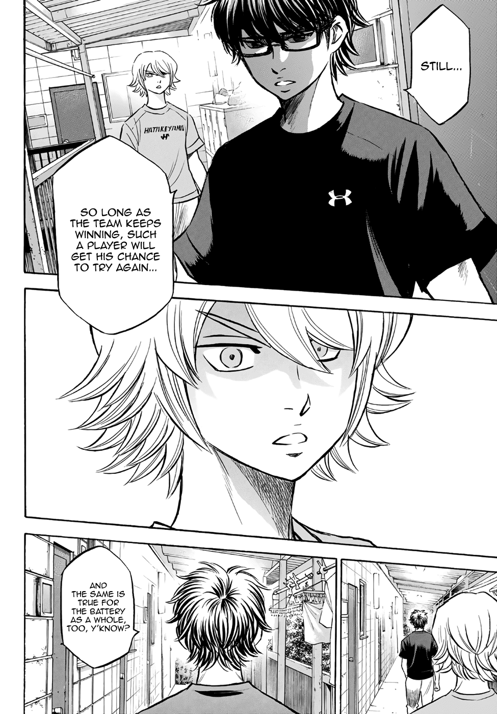 Daiya no A - Act II Chapter 159 page 16 - Chapter 159: So Long as the Team Keeps Winning