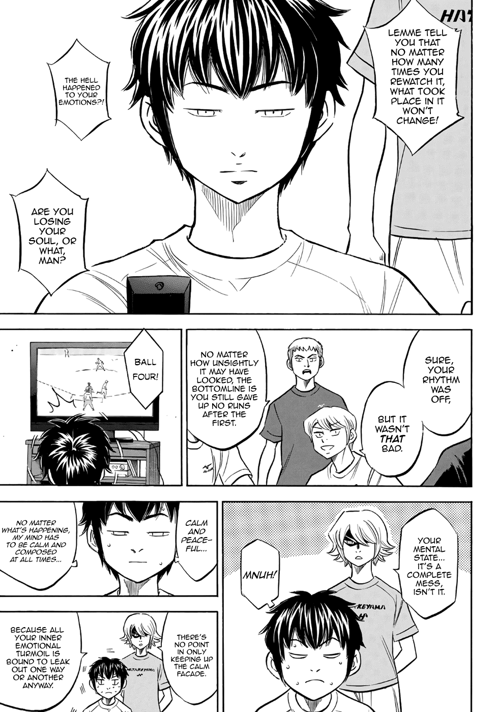 Daiya no A - Act II Chapter 159 page 3 - Chapter 159: So Long as the Team Keeps Winning