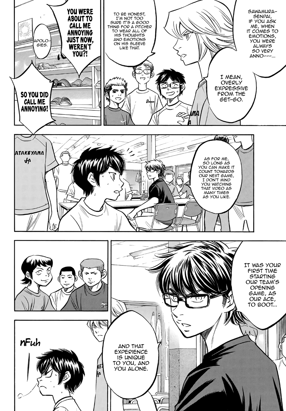 Daiya no A - Act II Chapter 159 page 4 - Chapter 159: So Long as the Team Keeps Winning
