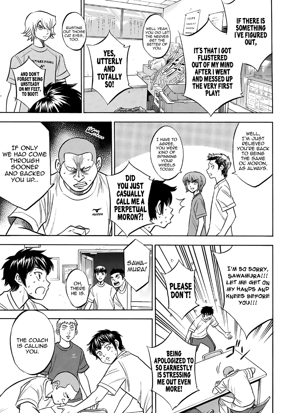 Daiya no A - Act II Chapter 159 page 5 - Chapter 159: So Long as the Team Keeps Winning