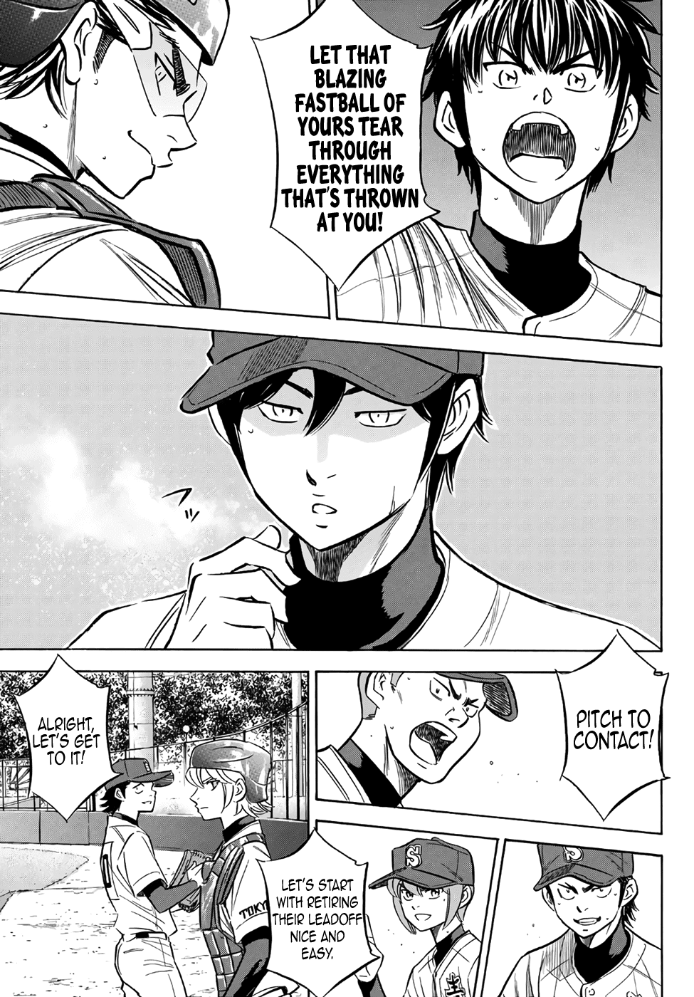 Daiya no A - Act II Chapter 161 page 16 - Chapter 161: Quiet