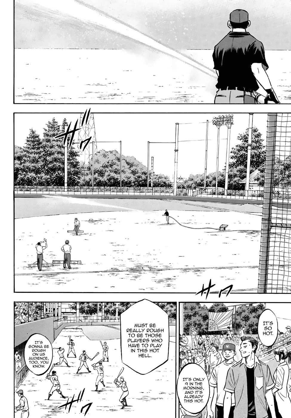 Daiya no A - Act II Chapter 161 page 4 - Chapter 161: Quiet