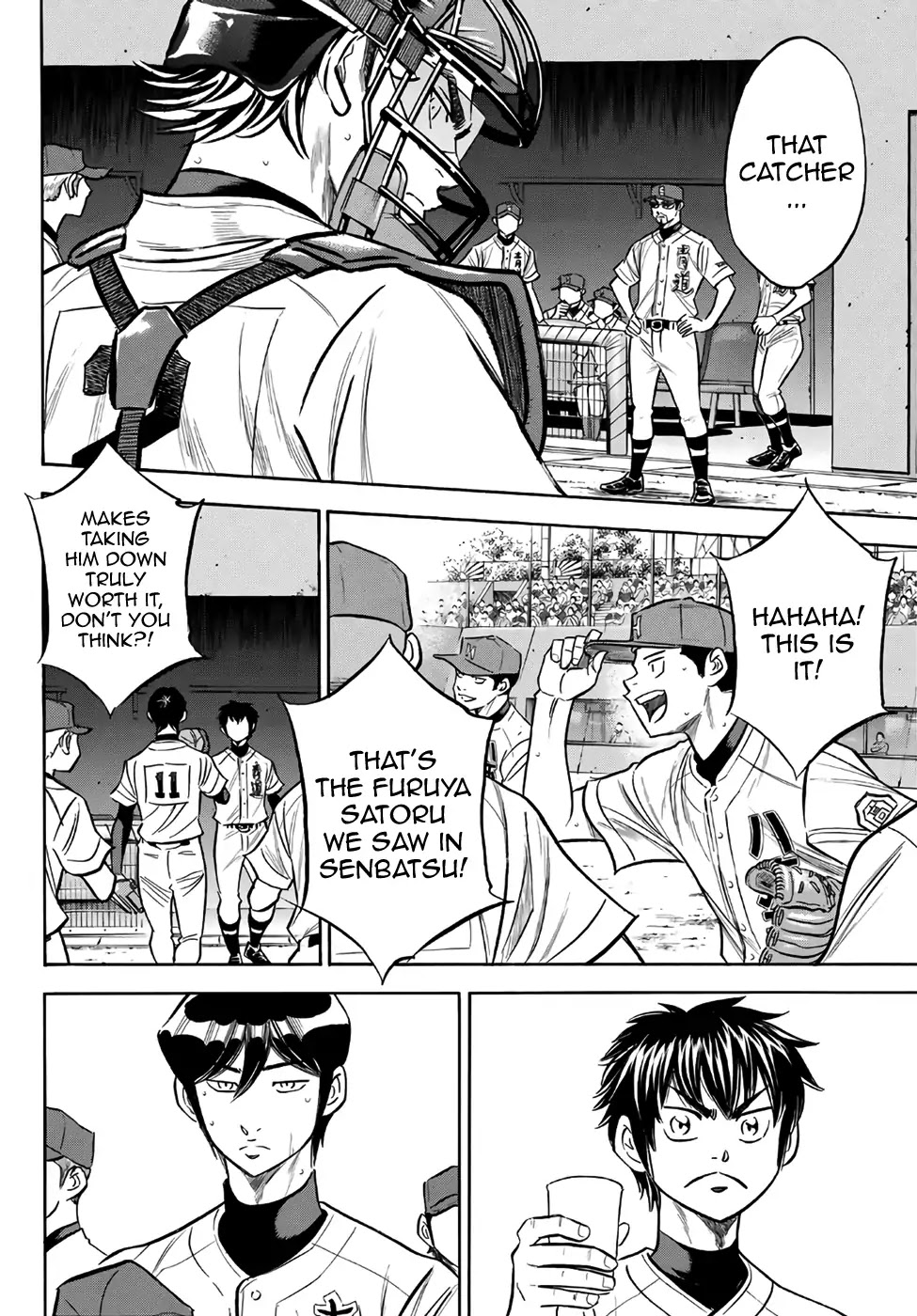 Daiya no A - Act II Chapter 163 page 10 - Chapter 163: Footloose