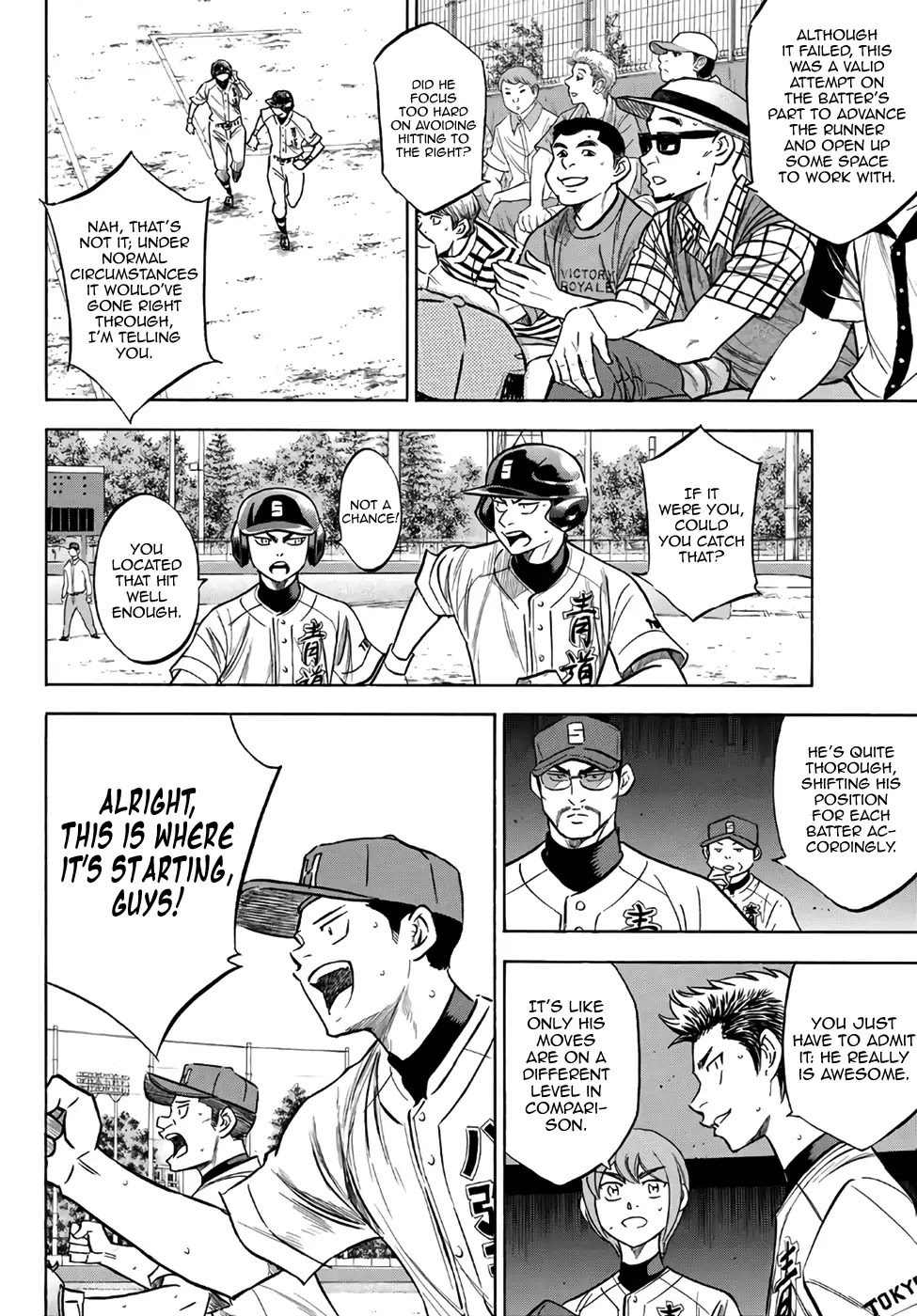 Daiya no A - Act II Chapter 163 page 6 - Chapter 163: Footloose