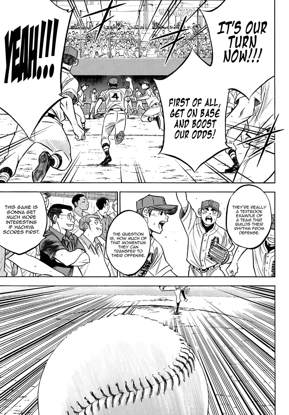 Daiya no A - Act II Chapter 163 page 7 - Chapter 163: Footloose