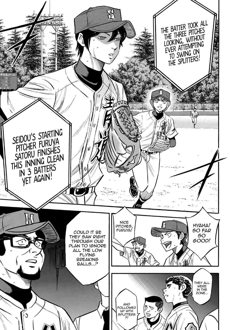 Daiya no A - Act II Chapter 163 page 9 - Chapter 163: Footloose
