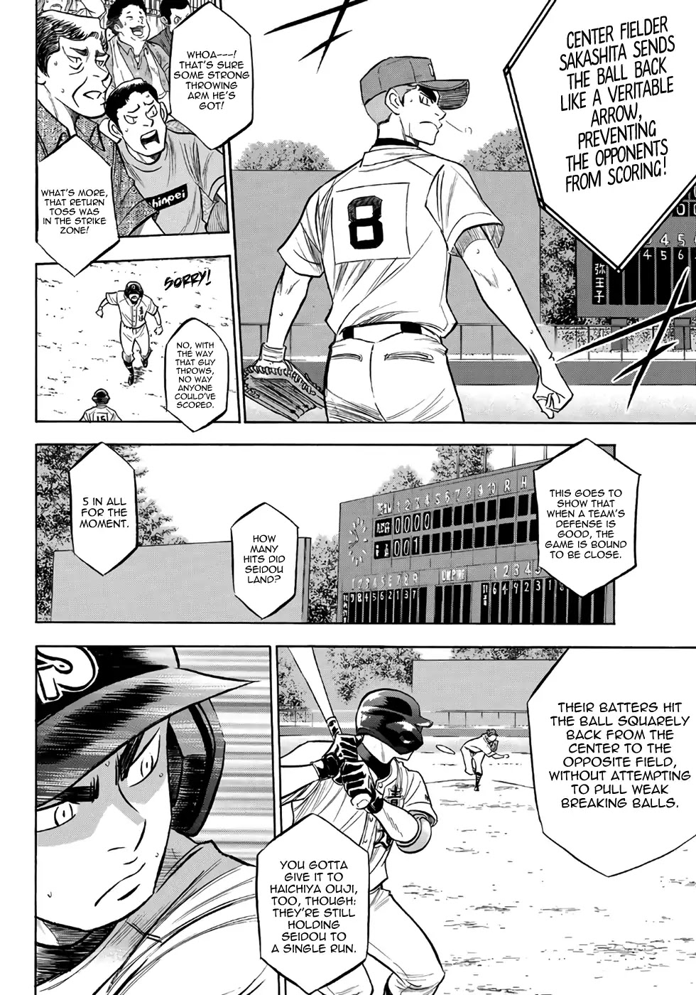 Daiya no A - Act II Chapter 164 page 6 - Chapter 164: Shine The Light