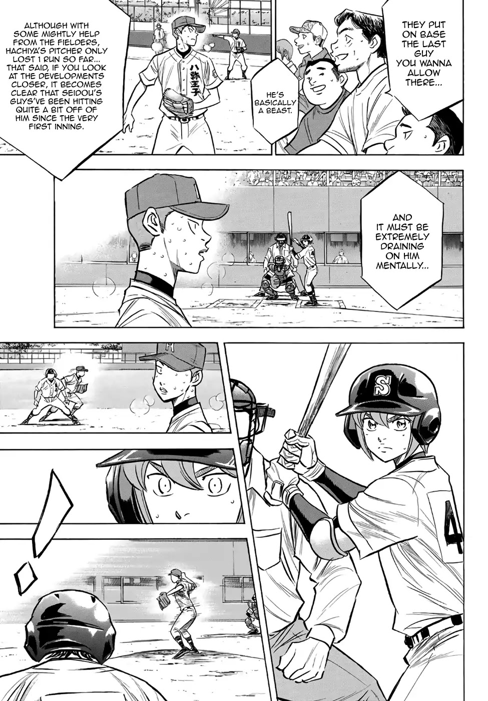 Daiya no A - Act II Chapter 165 page 10 - Chapter 165: That's more like it