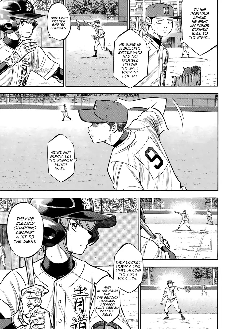 Daiya no A - Act II Chapter 165 page 12 - Chapter 165: That's more like it