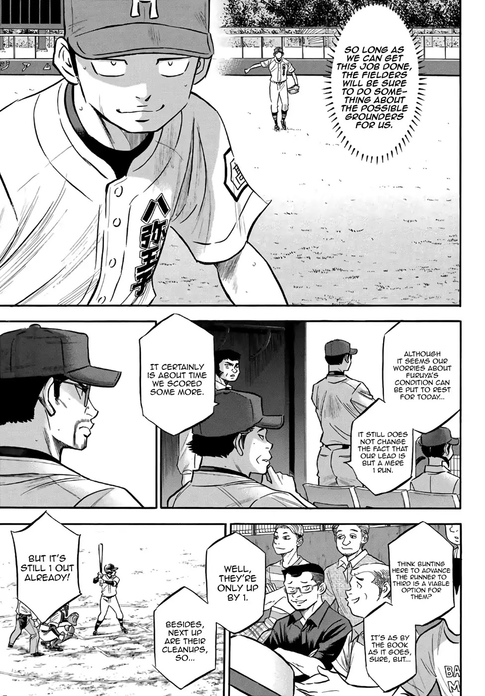 Daiya no A - Act II Chapter 165 page 14 - Chapter 165: That's more like it