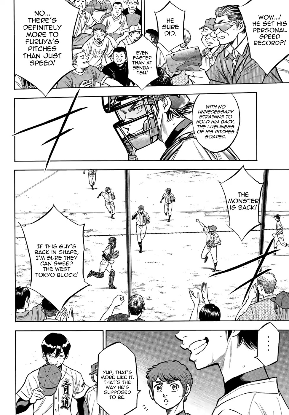 Daiya no A - Act II Chapter 165 page 5 - Chapter 165: That's more like it