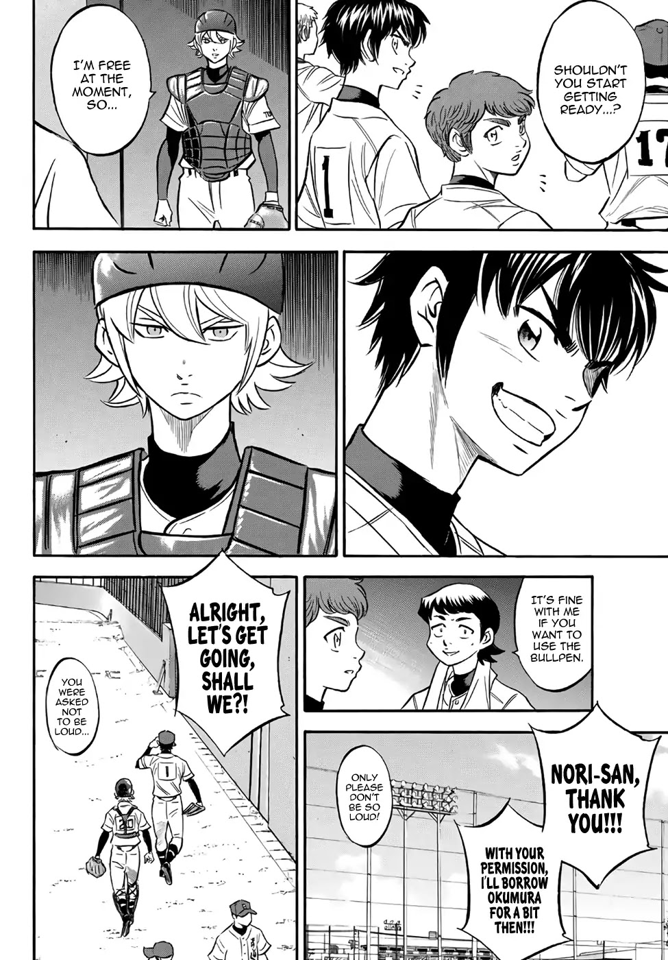Daiya no A - Act II Chapter 165 page 7 - Chapter 165: That's more like it
