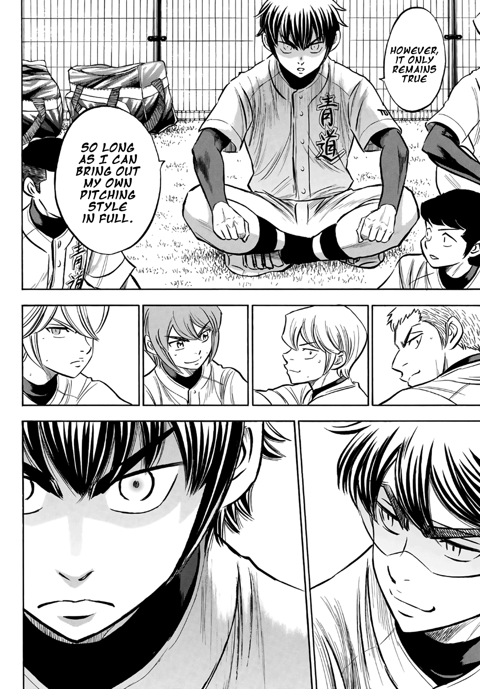 Daiya no A - Act II Chapter 169 page 10 - Chapter 169: The Focus of the Gaze