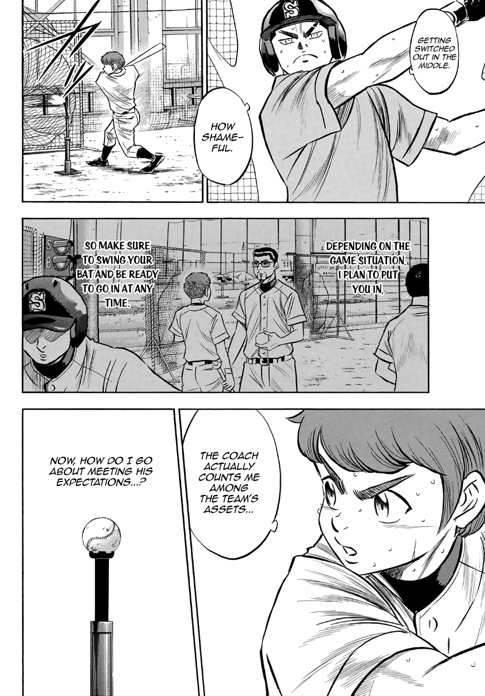 Daiya no A - Act II Chapter 169 page 14 - Chapter 169: The Focus of the Gaze