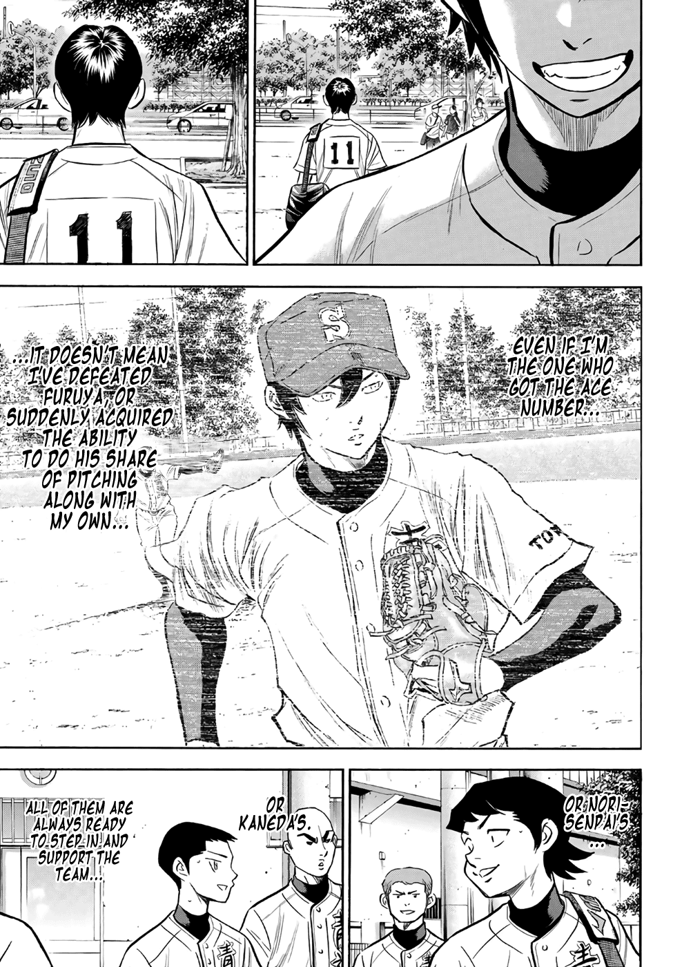 Daiya no A - Act II Chapter 169 page 3 - Chapter 169: The Focus of the Gaze