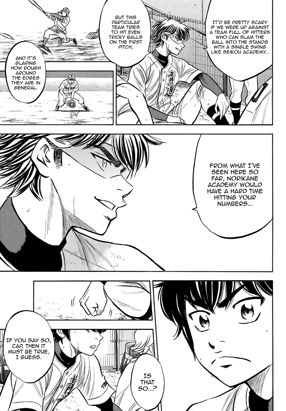 Daiya no A - Act II Chapter 169 page 9 - Chapter 169: The Focus of the Gaze