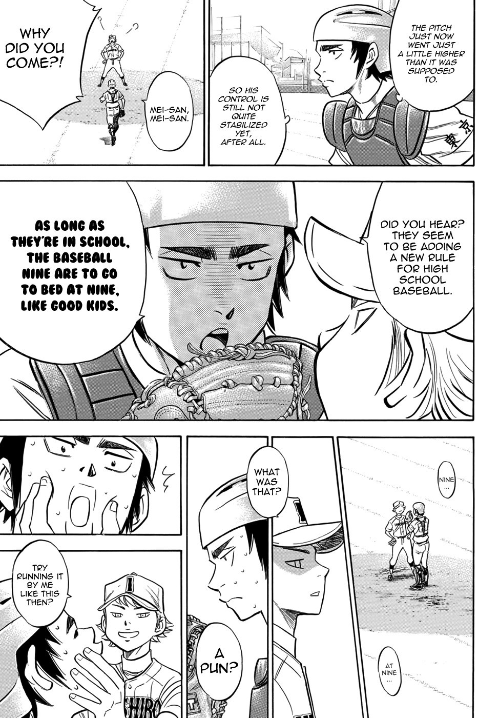 Daiya no A - Act II Chapter 17 page 12 - Chapter 17 : Sparks