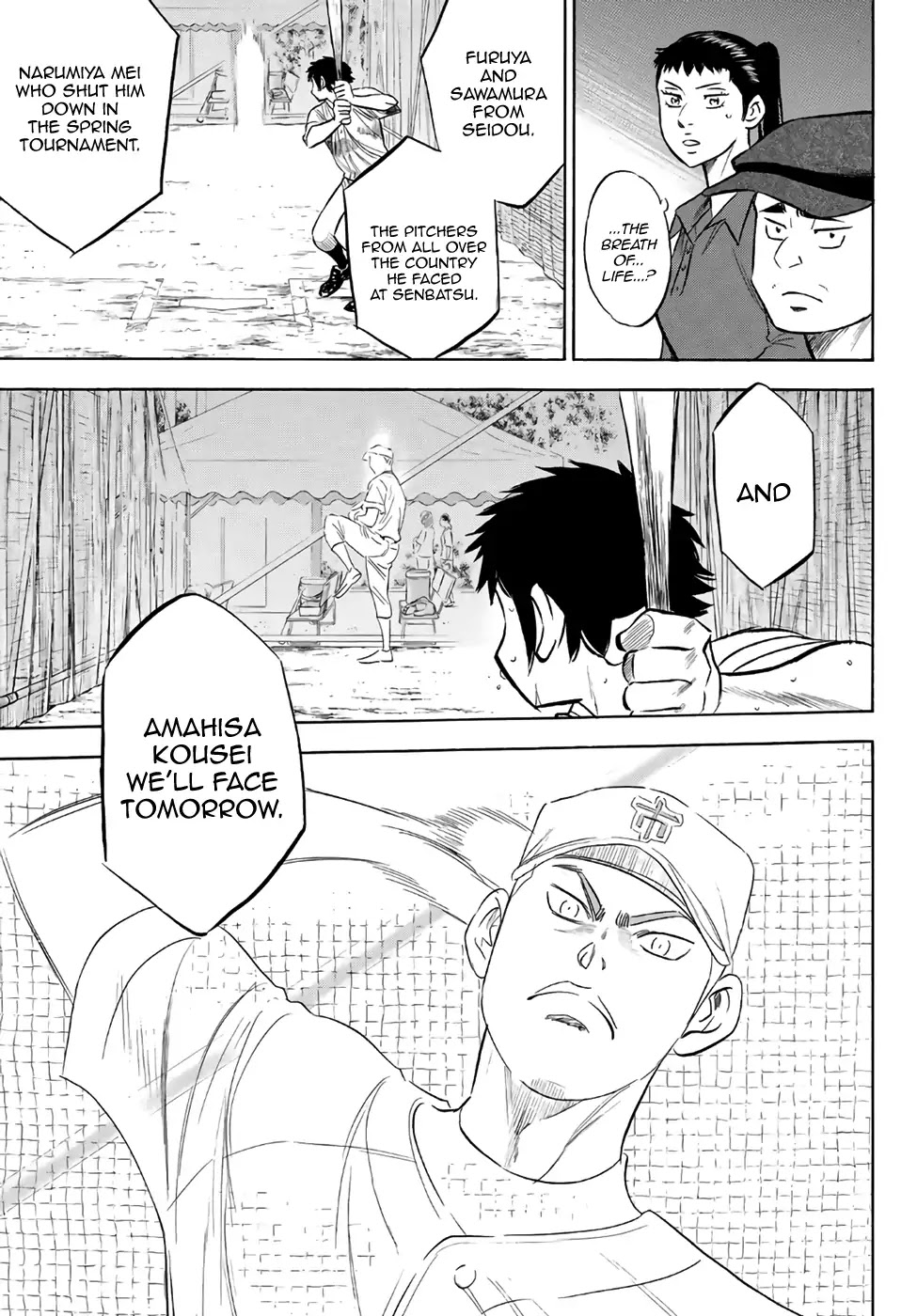 Daiya no A - Act II Chapter 170 page 11 - Chapter 170: Over and Over