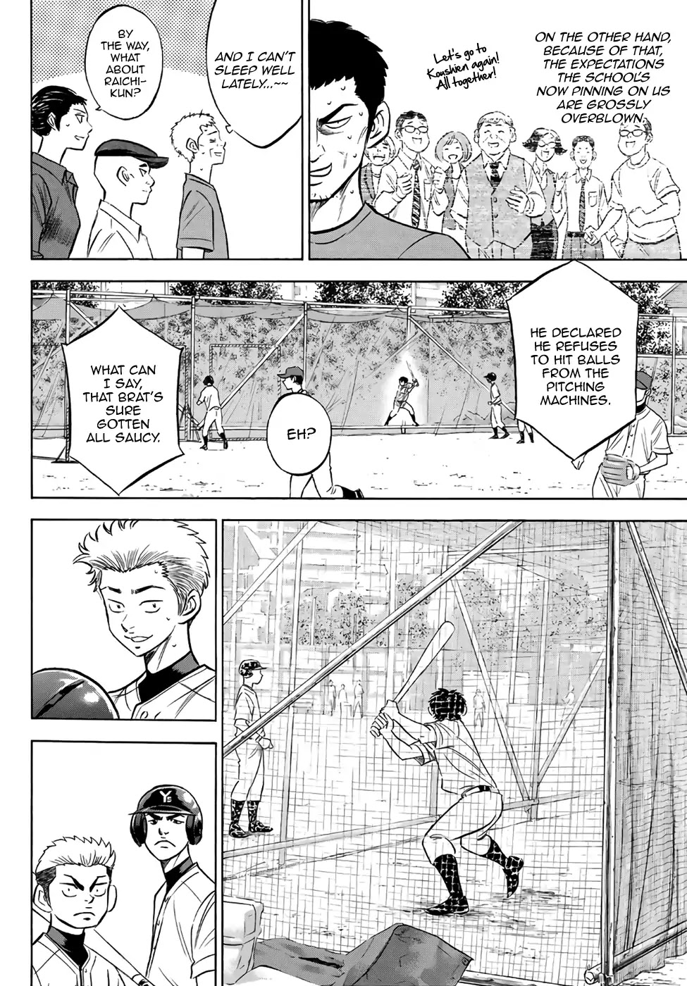 Daiya no A - Act II Chapter 170 page 8 - Chapter 170: Over and Over