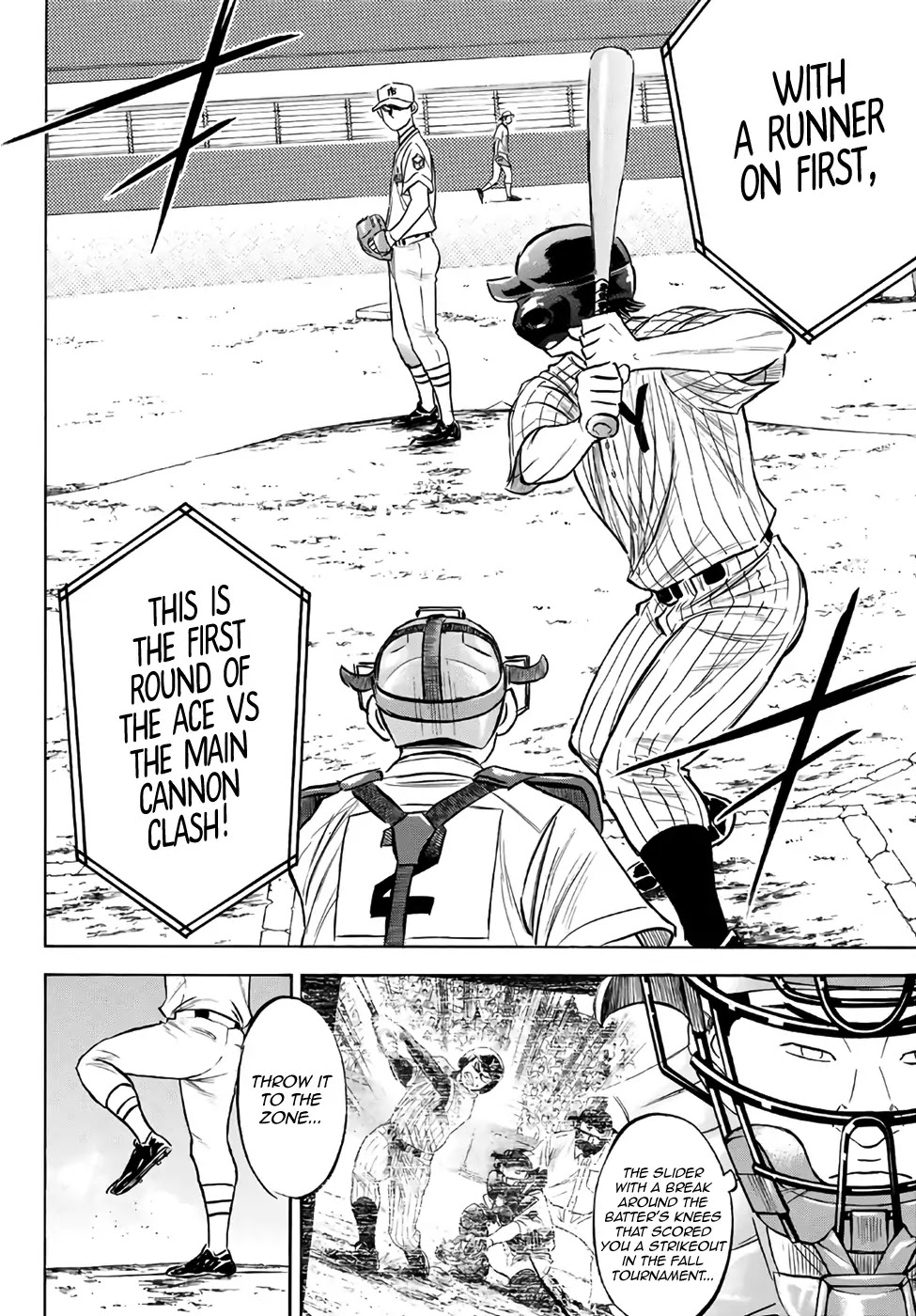 Daiya no A - Act II Chapter 172 page 14 - Chapter 172: The Batting Monkey and the Genius Boy