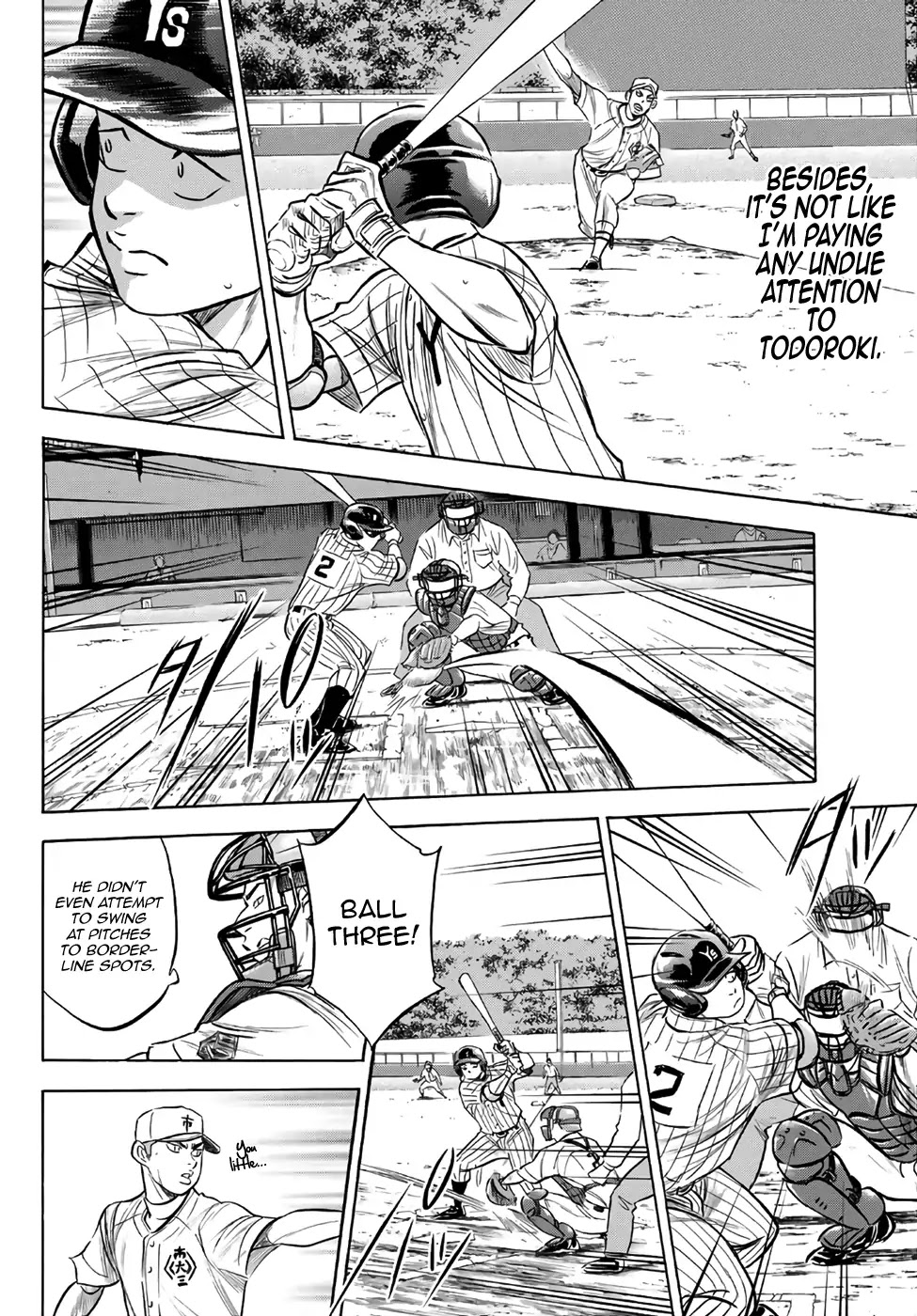 Daiya no A - Act II Chapter 172 page 8 - Chapter 172: The Batting Monkey and the Genius Boy