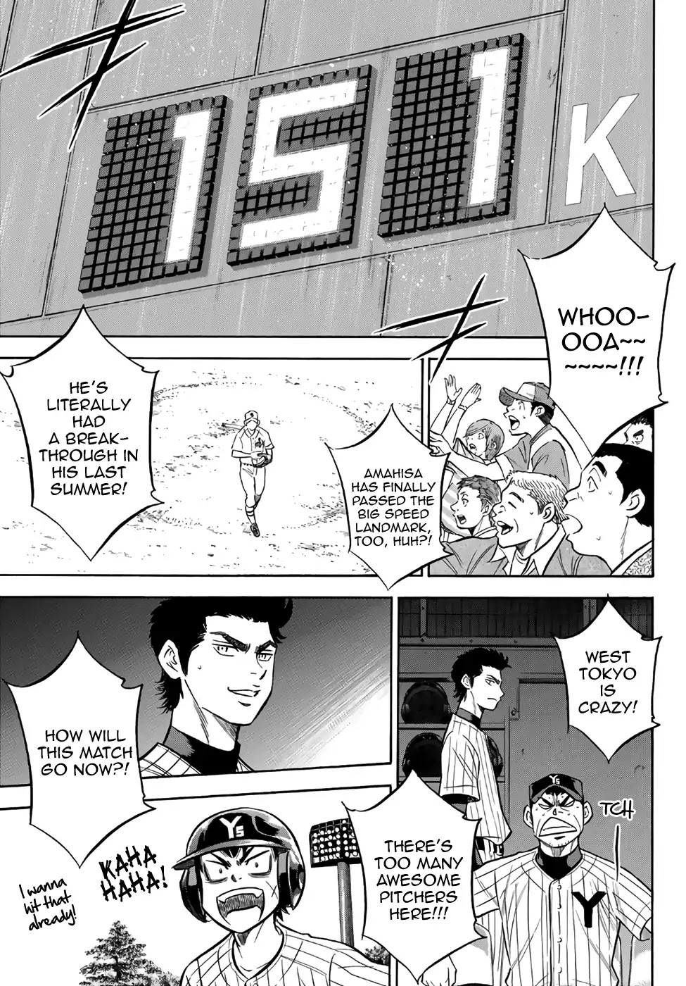 Daiya no A - Act II Chapter 173 page 19 - Chapter 173: This is What You're Waiting for, Right?