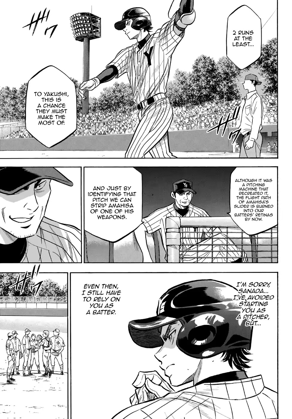 Daiya no A - Act II Chapter 173 page 3 - Chapter 173: This is What You're Waiting for, Right?