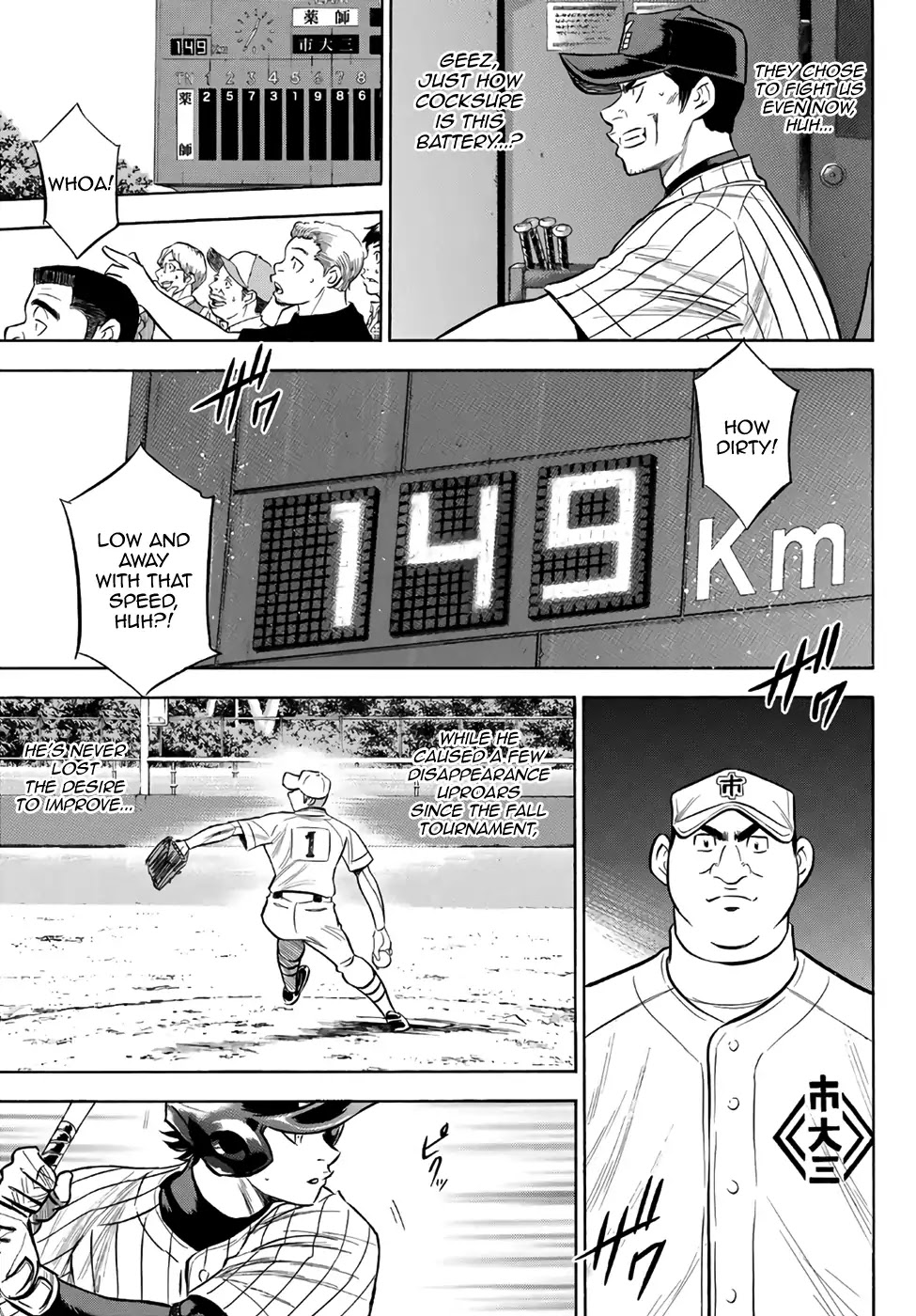 Daiya no A - Act II Chapter 173 page 9 - Chapter 173: This is What You're Waiting for, Right?