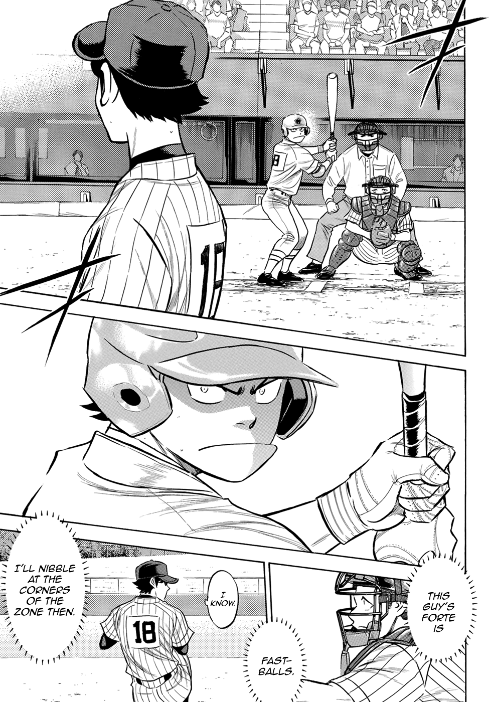 Daiya no A - Act II Chapter 174 page 13 - Chapter 174: Yakushi's Weaknesses