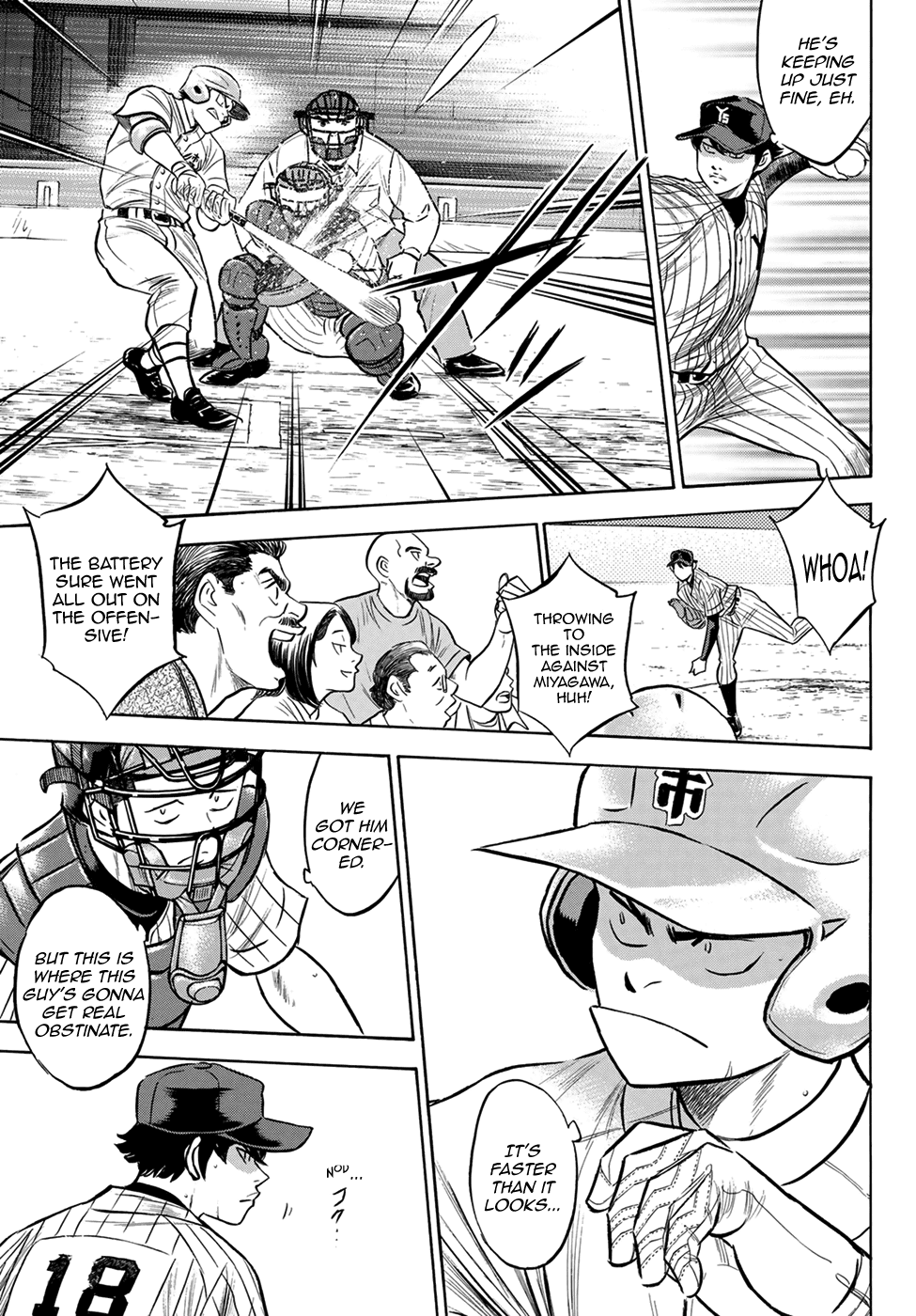 Daiya no A - Act II Chapter 174 page 15 - Chapter 174: Yakushi's Weaknesses