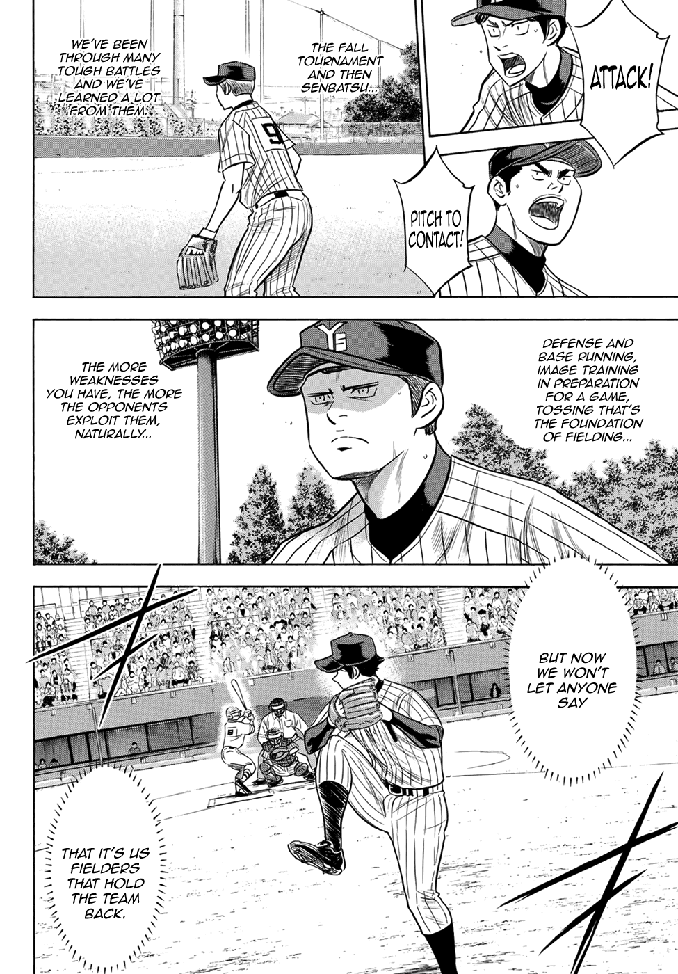 Daiya no A - Act II Chapter 174 page 16 - Chapter 174: Yakushi's Weaknesses