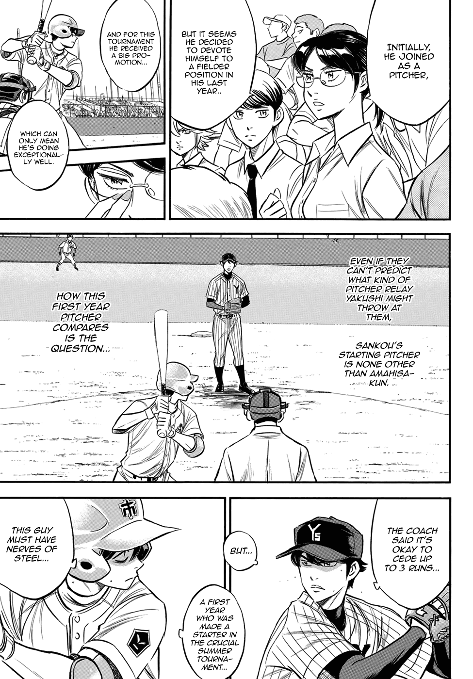 Daiya no A - Act II Chapter 174 page 3 - Chapter 174: Yakushi's Weaknesses