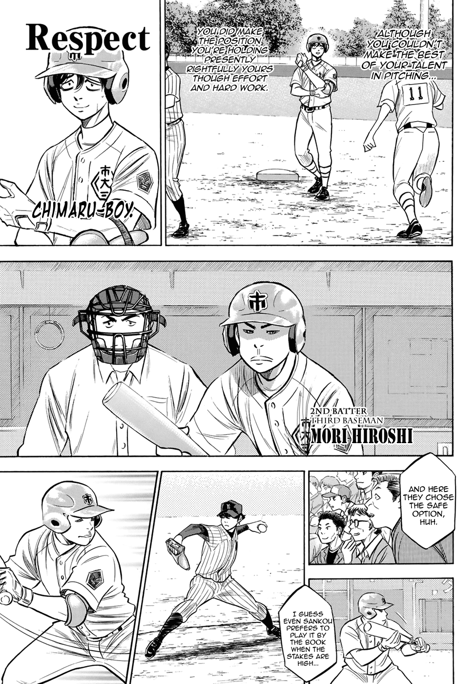 Daiya no A - Act II Chapter 174 page 7 - Chapter 174: Yakushi's Weaknesses
