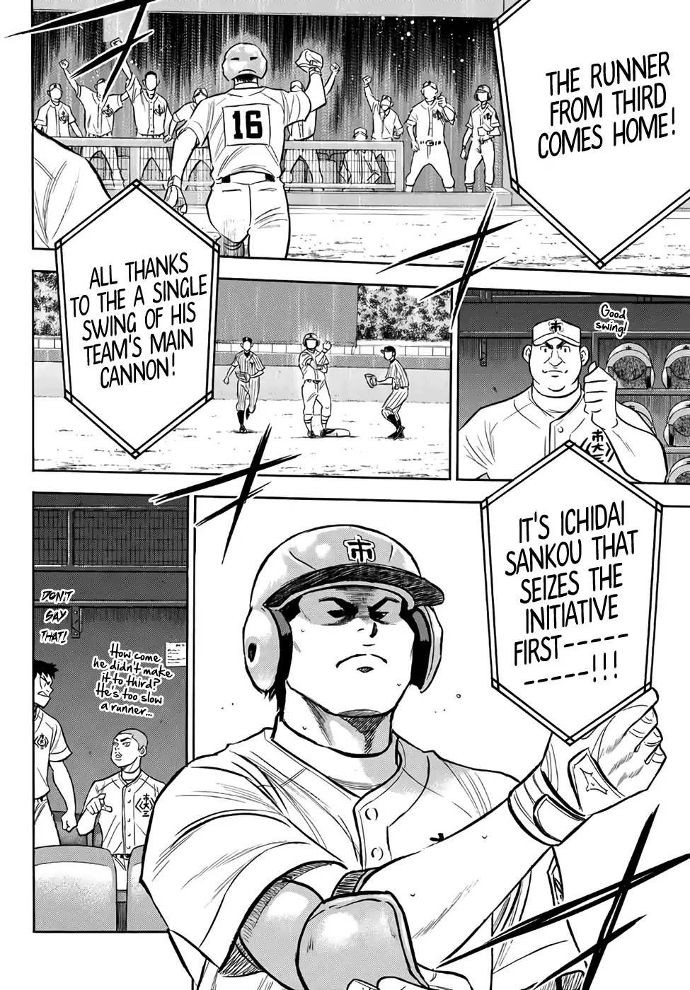 Daiya no A - Act II Chapter 175 page 12 - Chapter 175: Ichidai's Pressure