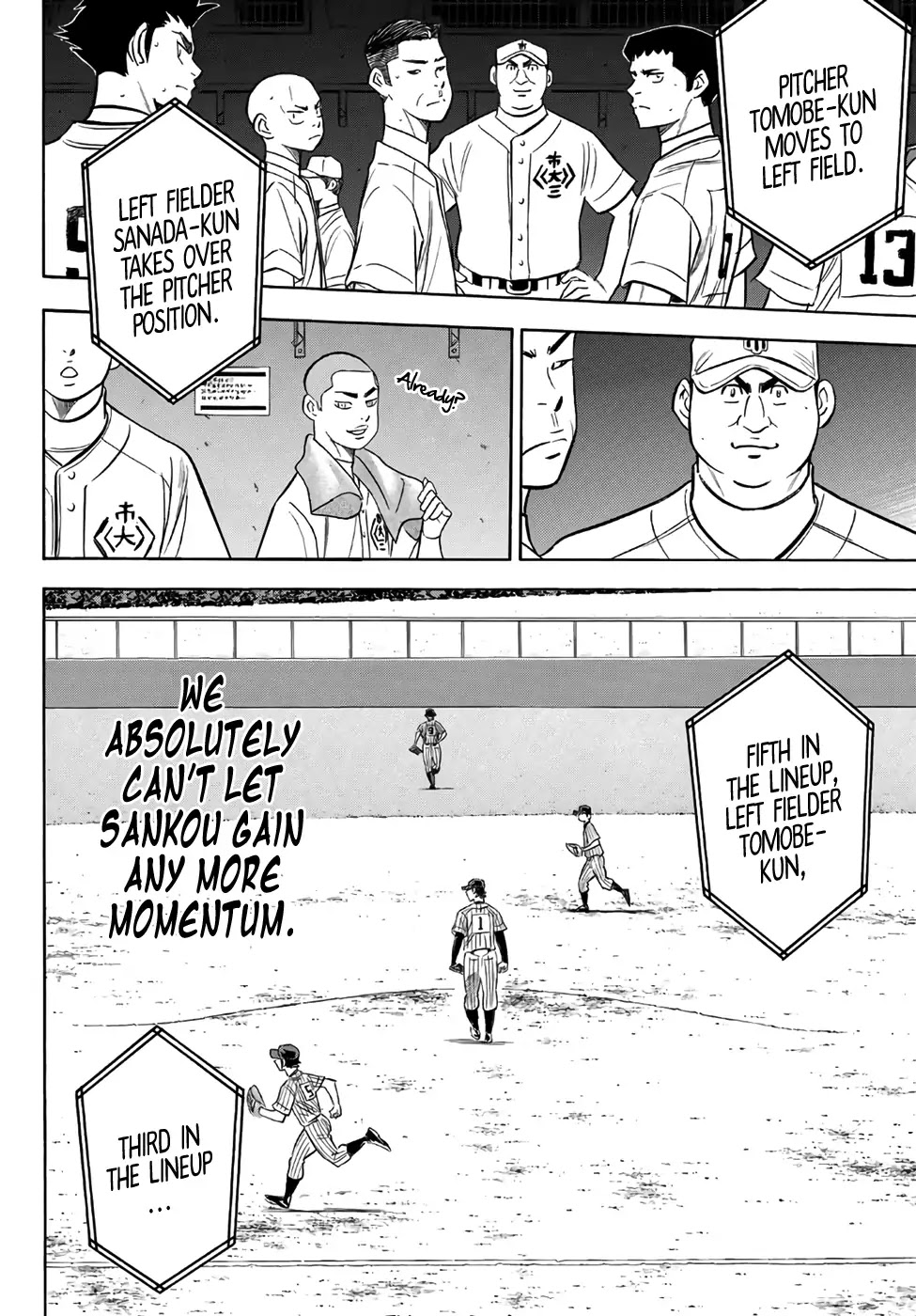 Daiya no A - Act II Chapter 177 page 10 - Chapter 177: The Pride Of 2 Fingers